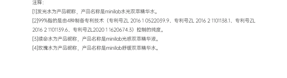 minilab Water Glow Dual-Essence Toner Rose
