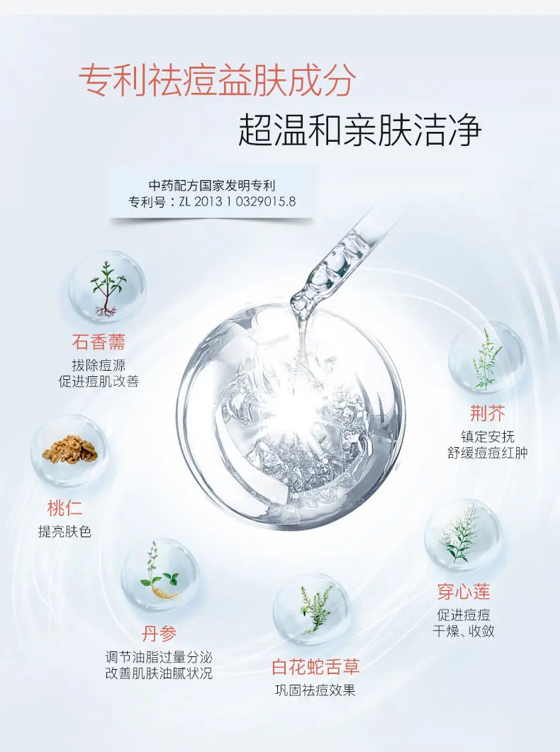 JunXian Acne Facial Wash