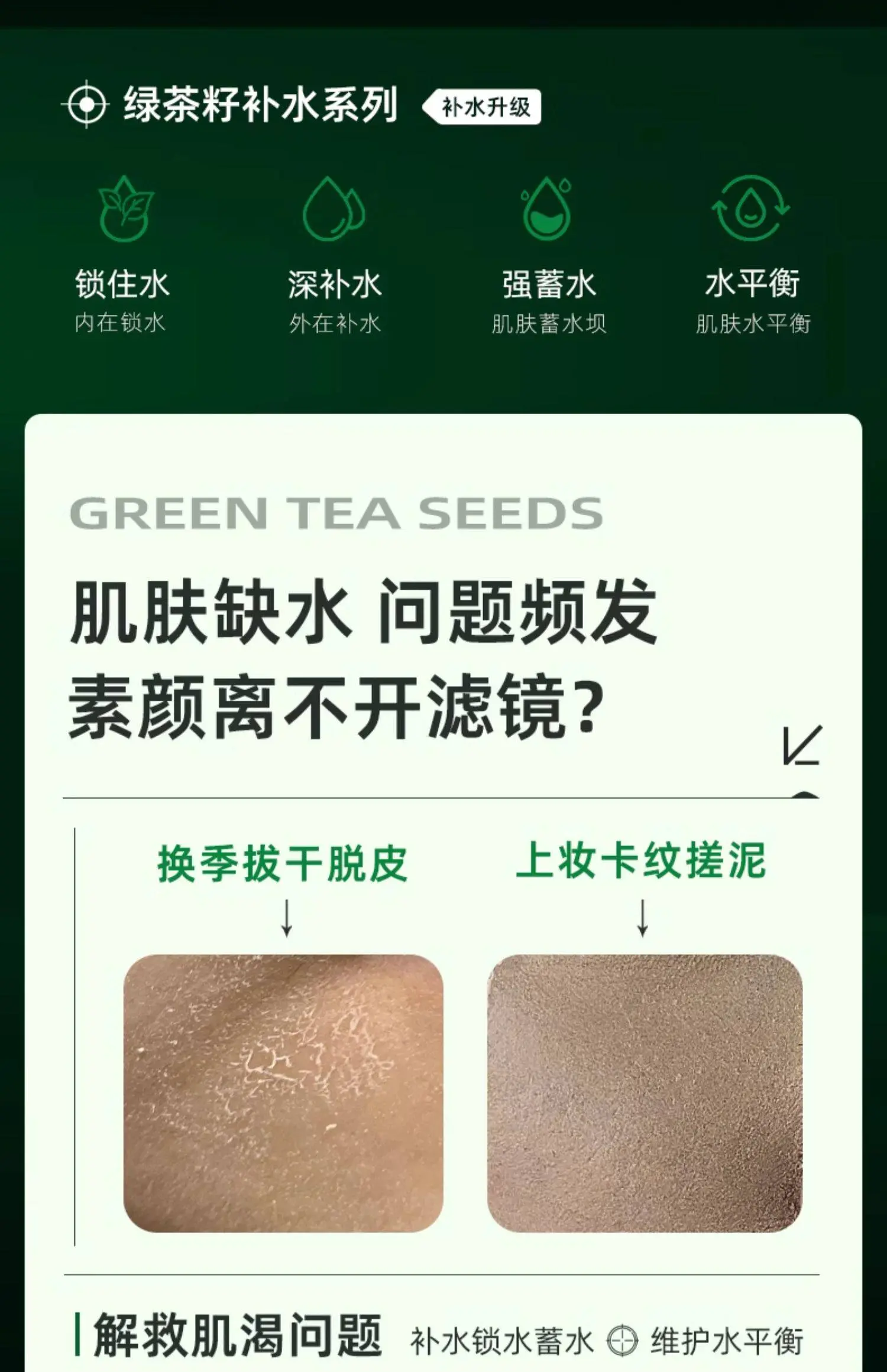 TingMei Green Tea Seed Skincare Set